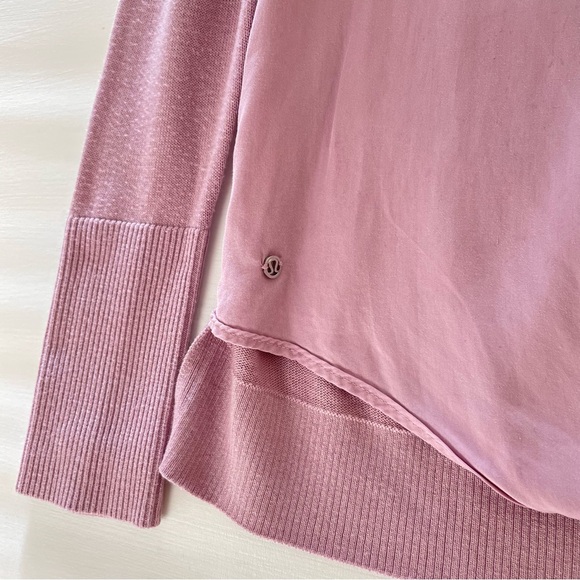 Lululemon Antoinette Still At Ease Women Cashmere Blend Pullover Sweater Size 10 - Picture 6 of 11
